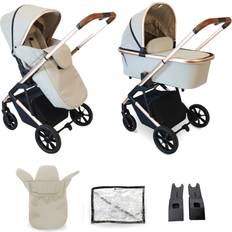 My Babiie Pushchairs My Babiie MB500 2-in-1 Pushchair & Carrycot - Stone
