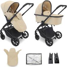 My Babiie Duo Pushchairs My Babiie MB500 2-in-1 Pushchair & Carrycot - Almond