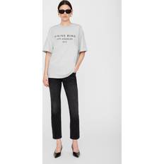 Anine Bing Tøj Anine Bing Myers Tee Los Angeles HEATHER GREY