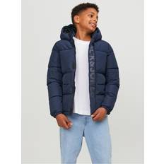 Dunjackor Jack & Jones Jcospeed Puffer Sn Mni Marinblå