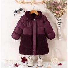 9-12M Jackets Shein Baby Girl Casual Warm Padded Coat