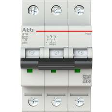 AEG Kabelclips & Fastgøring AEG Elfaplus miniatureafbryder 6kA B16A 3P 2CDS253088R0165
