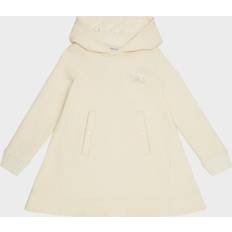 Moncler Dresses Moncler Moncler Enfant Girls Ivory Cotton & Wool Hoodie Dress