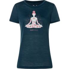 Super.natural Overdele super.natural Women's Larissa Tee Blueberry/feather Grey/nostalgia Rose