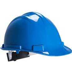 Cheap Safety Helmets Portwest Expertbase Wheel Ratchet Safety Helmet Royal Blue