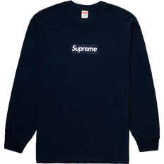 Supreme Box Logo L/S Tee Navy FW20