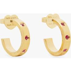 Jewelry Kate Spade Set In Stone Huggies, Ruby One Size