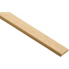Baseboard Mouldings Wickes Light Hardwood D-Shape Moulding 18 x 6 x 2400 mm