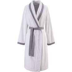 Dam Sovplagg BOSS Cotton Velvet Dressing Gown Embroidered Logo