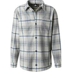 Wolle Hemden Quiksilver Herren Overshirt blau