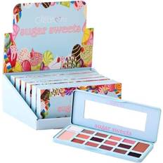Peach Eyeshadows Beauty Creations sugar sweets eyeshadow palette 16 colors Peach Standard