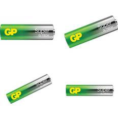 GP PCA13AS129 Super Alkaline D Cell 4 pack PET Global Paper b