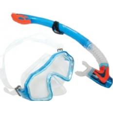 Snorkel Sets Schildkröt Junior Schnorchel Set Barbados Beach Toy Blue Orange
