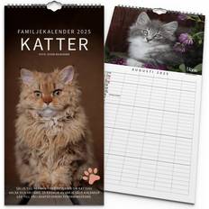 Familjekalender Katter 2025