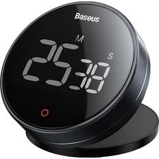 Baseus Baseus Magnetisk Digital Tidtaker Matlagingsalarm Minne Sport Stoppeklokke Studie Tidtaker Med Brakett Duppeditt Verktøy Til Hjemmet Kjøkkentimer