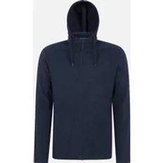 Clothing Mountain warehouse Mens Camber Fleece Full Zip Hoodie Blue