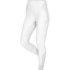 Tights & Stay-Ups LeMieux Demi Pull On Bregging Full Seat - White