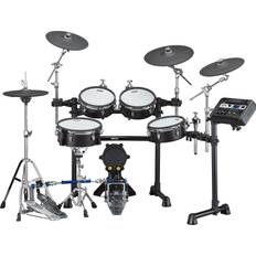 Drum Kits Yamaha DTX10K-M Electronic Drum Kit with Mesh Pads Black Forest