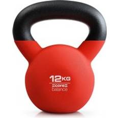 Core Balance Cast Iron Kettlebell Weight Neoprene Gym Fitness 4-20kg 12kg