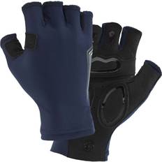 Water Sport Gloves NRS Men's Boater's Gloves Navy Medium, Synthetic/Nylon/Leather