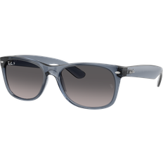 Wayfarer - Women Sunglasses Ray-Ban Ray-Ban Unisex Sunglass - Transparent Dark Blue/Grey Gradient Polar