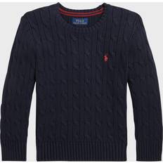 Knitted Sweaters Ralph Lauren Cable-Knit Cotton Sweater in Navy