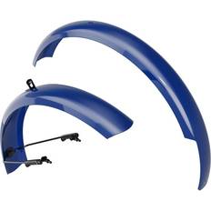 Blue Bike Mudguards Trek Mudguard Fetch Mudguard Set Navy 20&quot Front and Rear Si