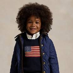 Boys Outerwear Children's Clothing on sale Boy's Matte Quilted Collared Jacket, 2-7 NEWPORT NAVY