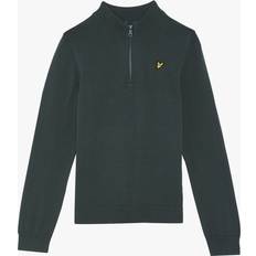 Turkoosi Collegepaidat Lyle & Scott Paita 1/4 Zip Jumper Harmaa