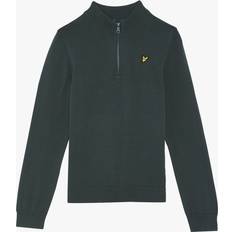 Grøn Sweatshirts Lyle & Scott Trøje 1/4 Zip Jumper Grå