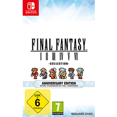 Final fantasy i vi collection Final Fantasy I-VI Collection Anniversary Edition Nintendo Switch