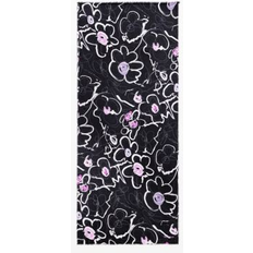 Viscose Scarfs Desigual Printed Viscose Fringe Scarf