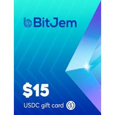 Gavekort BitJem USDC Gift Card 15 USD BitJem Key