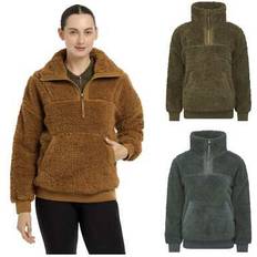 LeMieux LeMieux Horsehealth LeMieux Tara Teddy Womens Fleece Jacket Petrol