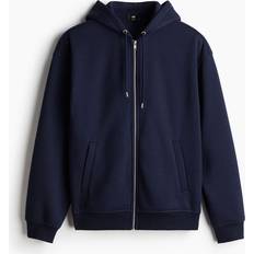 H&M Outerwear H&M Loose Fit Hooded Jacket Blue