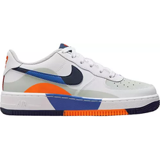 Sneakers Nike Air Force 1 LV8 GS - Light Silver/White/Astronomy Blue/Midnight Navy