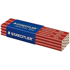 Hobbymateriale Staedtler 148 40 Medium Carpenters Pencil 2H 12-pack