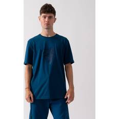 HUGO BOSS Green T-shirts HUGO BOSS Men's BOSS Green Tee Mens Graphic Print T-Shirt Navy 42/Regular