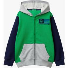 Multicolor Sudaderas United Colors of Benetton Kids' Block Zipped Hoodie, Multi