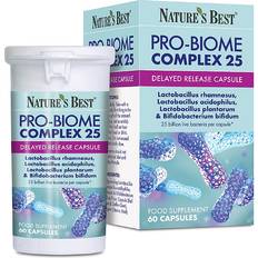 Recovering Gut Health Nature's Best Probiome Complex 25 Live Bacteria Supplement 60 pcs