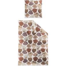 Textiles Irisette Biber Bettwäsche Koala 135x200 Natur Braun 135x200 Duvet Cover