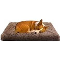 Hundsäng Med Memory Foam Khaki M