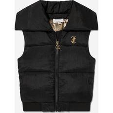 Black Padded Vests Children's Clothing Juicy Couture Girls Black Puffer Gilet