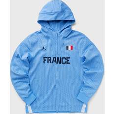 Jordan Nike France Men's Jordan Dri-FIT ADV Basketball Game Jacket Blue Polyester/Elastane