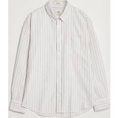 Gant Rel Herigate Oxford Stripe Shirt Eggshell