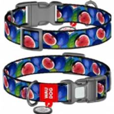 Collar Waudog Fig Nylon Dog with QR Code Size M