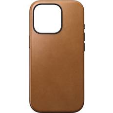 Nomad Modern Leather Case iPhone 16 Pro Svart