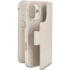 Mobiltillbehör Decoded Detachable Wallet iPhone 16 Beige