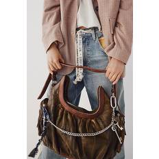 Free People We The Hattie Hardware Shoulder Bag in Olive