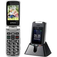 Plus Artfone Dual-Display Sim-Free & Unlocked Flip Mobile Phones